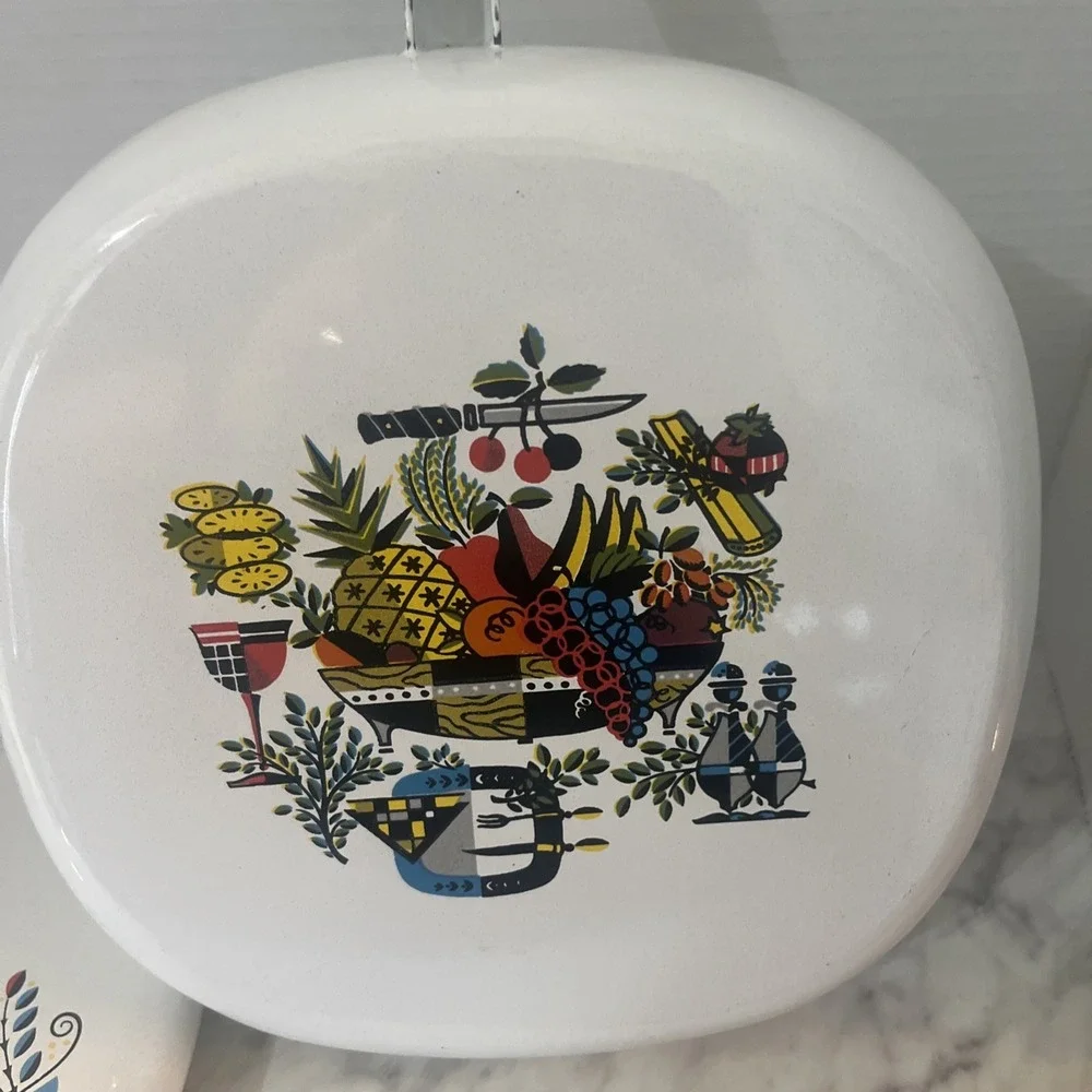 Vtg Skillet Frying Pan Berggren Enamel 8 